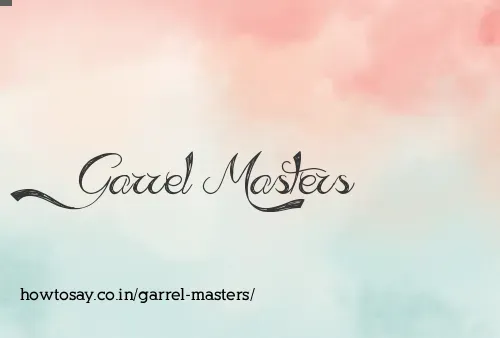 Garrel Masters