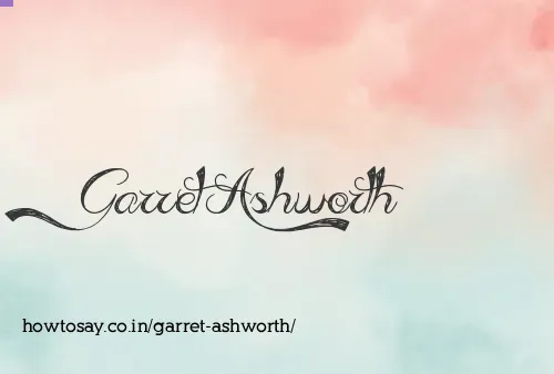 Garret Ashworth