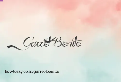 Garret Benito