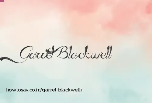 Garret Blackwell