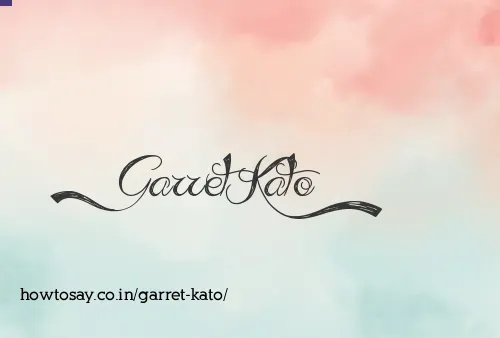 Garret Kato