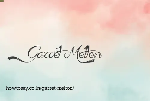 Garret Melton