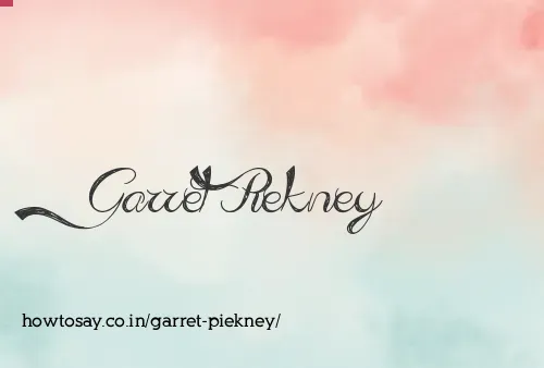 Garret Piekney
