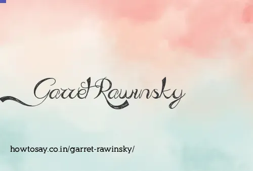Garret Rawinsky