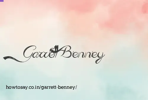 Garrett Benney