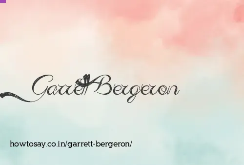Garrett Bergeron
