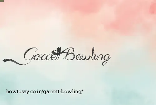 Garrett Bowling