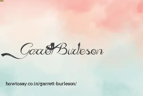 Garrett Burleson