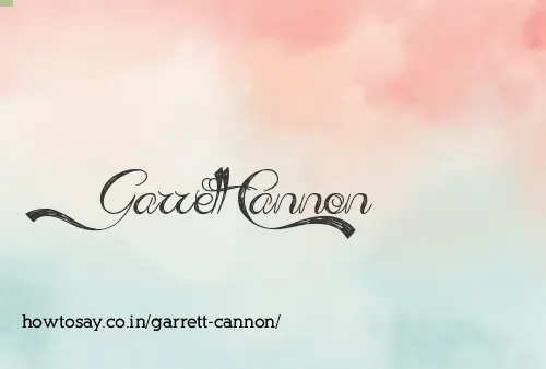 Garrett Cannon