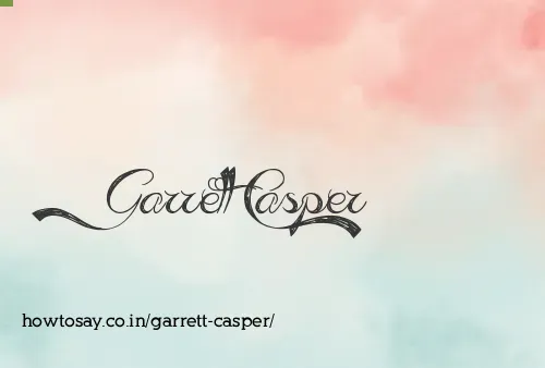 Garrett Casper