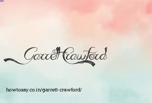Garrett Crawford