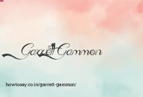 Garrett Gammon