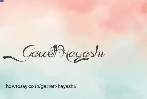 Garrett Hayashi