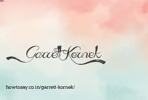 Garrett Kornek