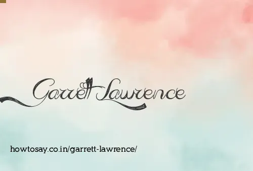 Garrett Lawrence