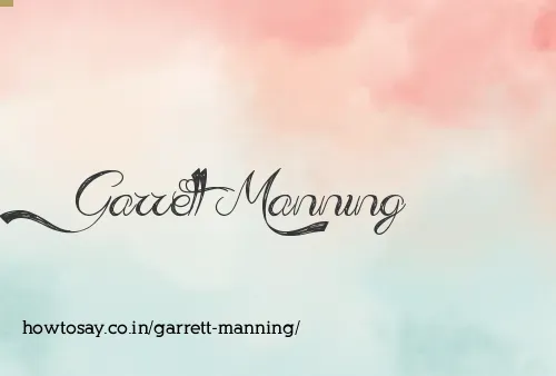Garrett Manning