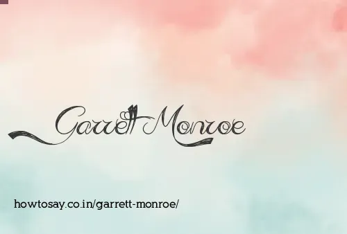 Garrett Monroe
