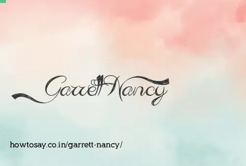 Garrett Nancy