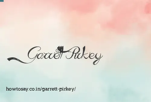 Garrett Pirkey