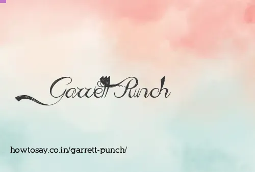 Garrett Punch