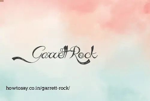 Garrett Rock