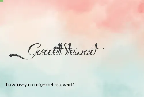 Garrett Stewart