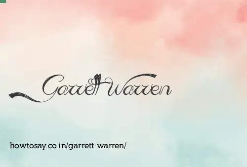 Garrett Warren