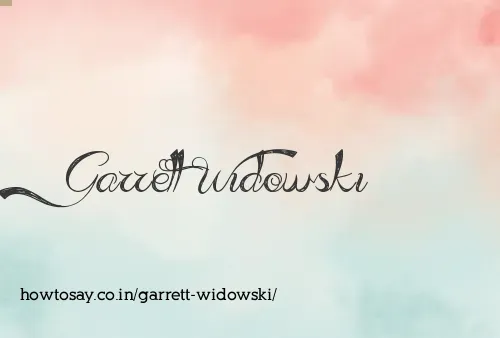 Garrett Widowski