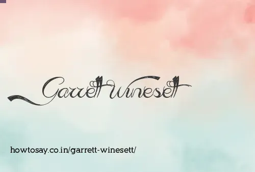 Garrett Winesett