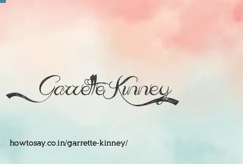Garrette Kinney