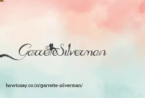 Garrette Silverman