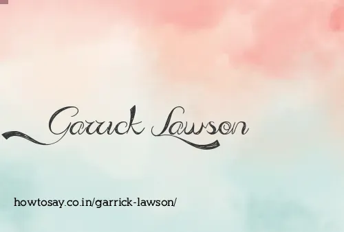 Garrick Lawson