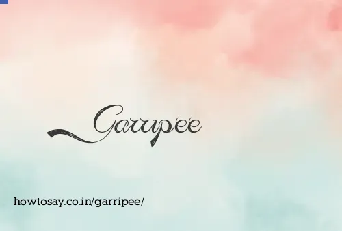 Garripee