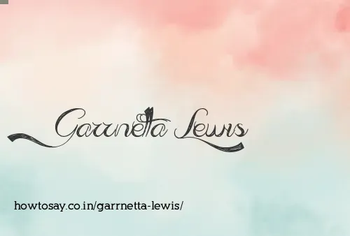 Garrnetta Lewis