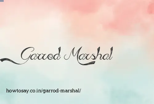 Garrod Marshal