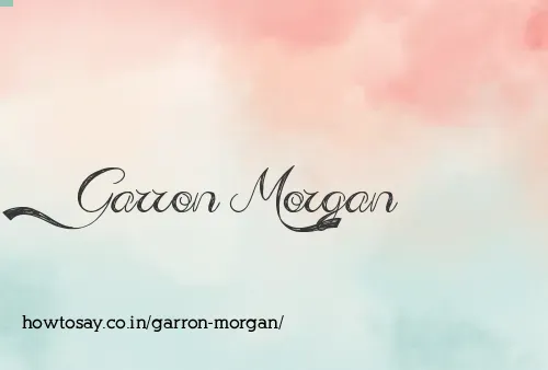 Garron Morgan