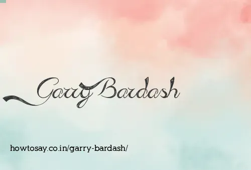 Garry Bardash