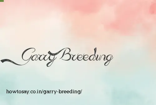 Garry Breeding