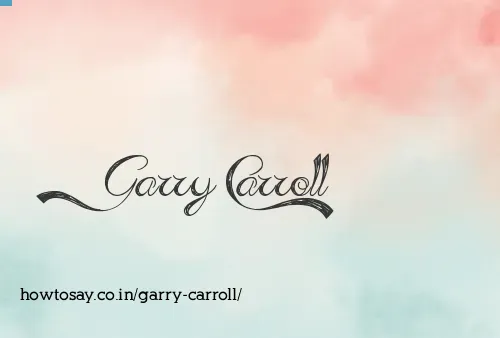 Garry Carroll