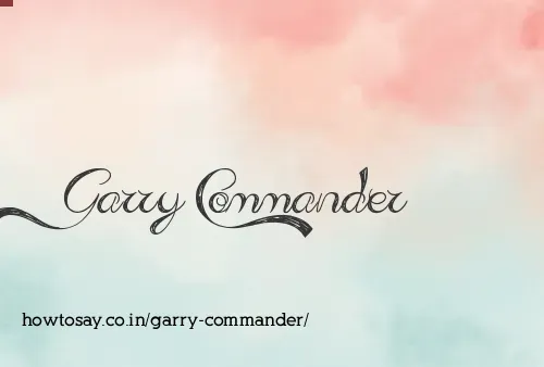 Garry Commander