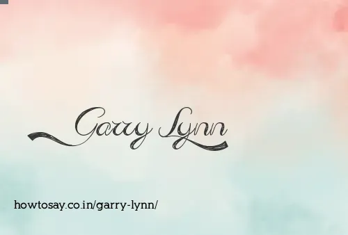 Garry Lynn