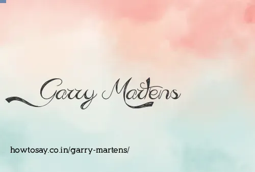 Garry Martens