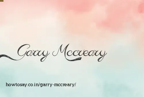 Garry Mccreary