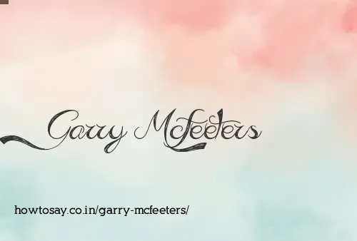 Garry Mcfeeters