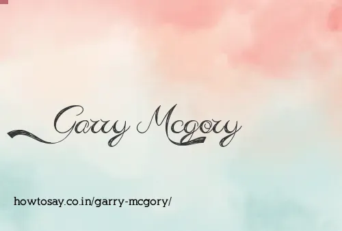 Garry Mcgory