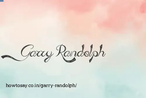 Garry Randolph