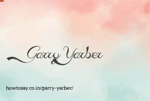 Garry Yarber