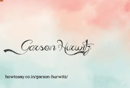 Garson Hurwitz