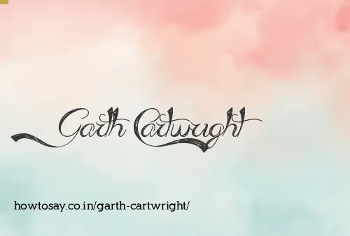 Garth Cartwright