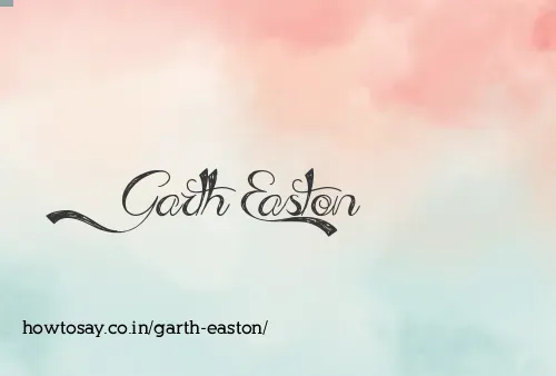 Garth Easton
